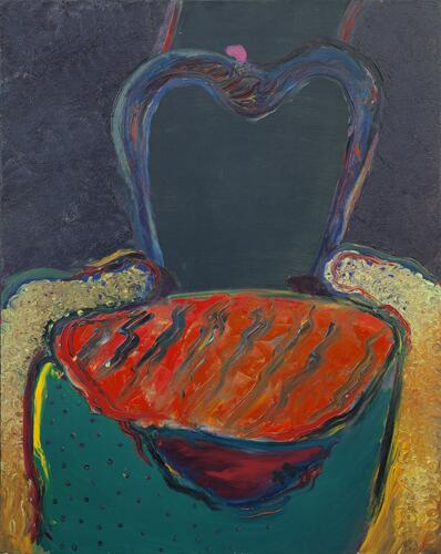 Interior II, 1976, óleo sobre tela, Colección particular