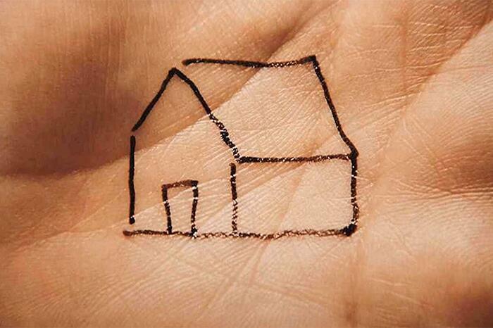 Mi hogar son las lineas de mi mano 