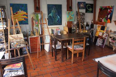 Taller de la artista NANCY FINETTO