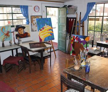 Taller de la artista NANCY FINETTO