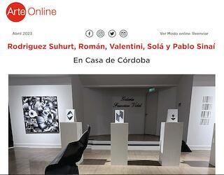 Colectiva de artistas en Casa de Córdoba