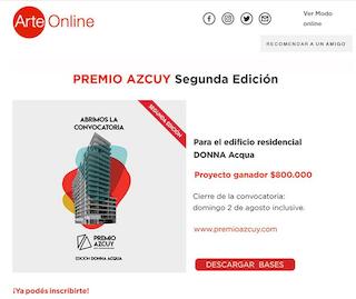 Premio Azcuy, Segunda edición