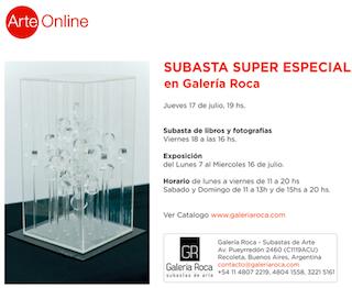 Subasta en Galería Roca