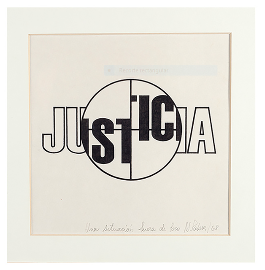 La Comida, (serie Obras Tipográficas) 1976