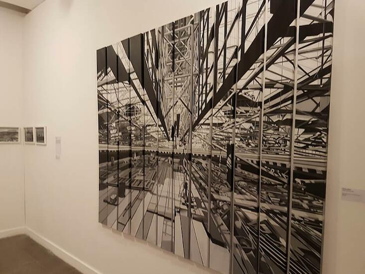 Vista de Sala. Viviana Zargón. Poliptico de Scompte, 2019 