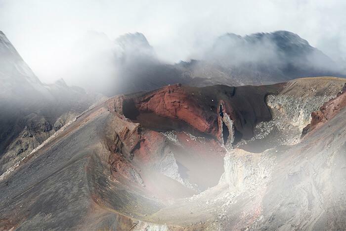 "Nombre: Mount Ngauruhoe. Isla Norte, Nueva Zelanda"