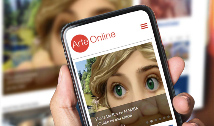 Arte Online llegó a tu celular