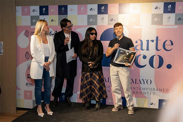 Premio Estímulo Lotería Correntina. Santi Pez Globo