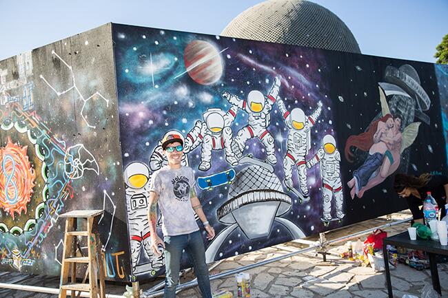 Arte y color para el Planetario