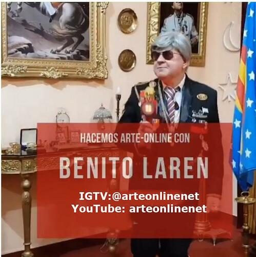 Benito Laren en nuestro IGTV y YouTube