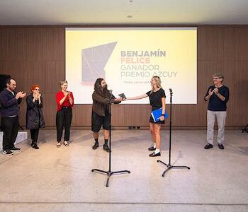 Benjamín Felice, ganador del Premio Azcuy 2024