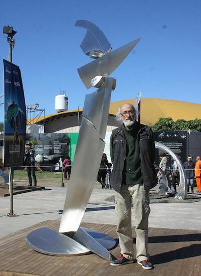 La escultura “Sueño y Promesa” 