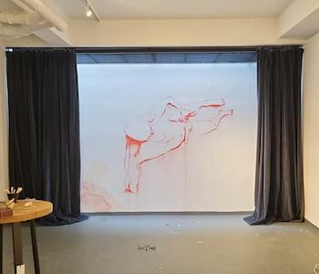 El mural de  Paula Bladimirsquy