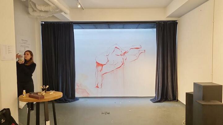 El mural de Paula Bladimirsquy