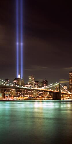 Tribute in light