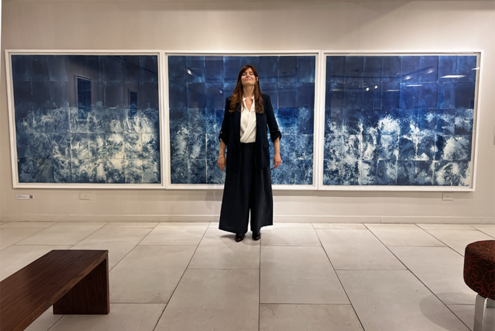Carolina Baldomá en Fundación ICBC 