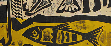 Restauración de xilografía de Berni