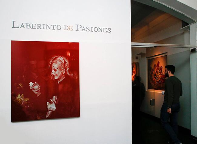 Cristina Fresca. Instalación en el Museo Evita