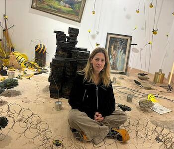Cynthia Carllinni en Fundación El Mirador 