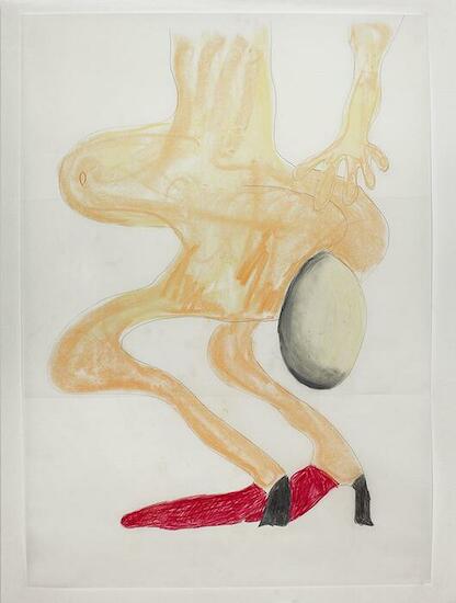 Obra de Cervio Martini, de la serie Chhaupadi disfrutadora