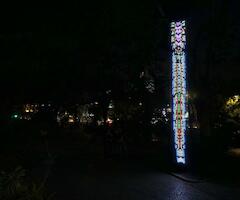 Aguayo. 5.00 x 0.3mts (leds, microcontrolador) 2024
