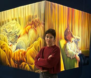 Elisa O'Farrell en el Museo Marco
