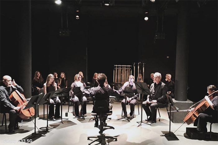 Ensamble Terra Lucida de la Fundación Vocación Humana, creado y dirigido por Alex Nante.