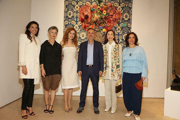 Bárbar Diez, Mónica Millán, Karina El Azem, Daniel Maman, Nora Iniesta y Patricia Pacino