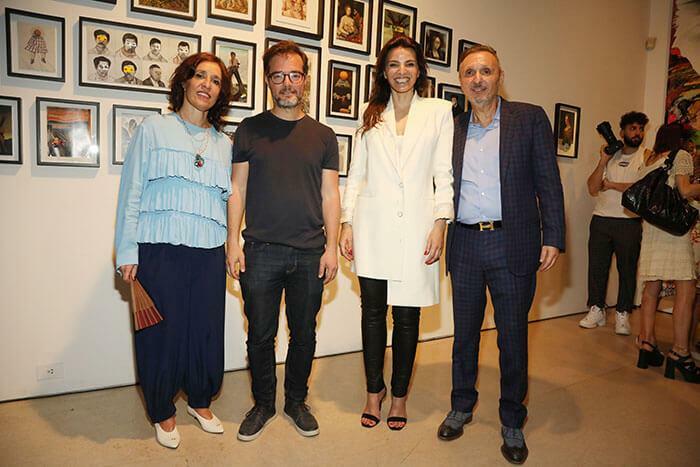 Patricia Pacino, Enrique Avogadro, Bárbara Diez y Daniel Maman