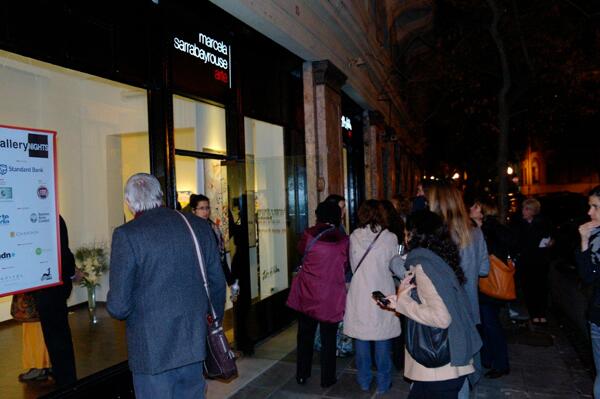 Frente de la Galería Marcela Sarrabayrouse