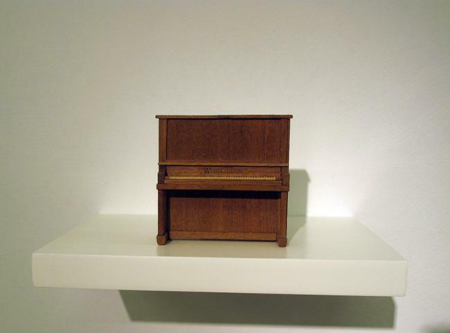 "Piano". Parte de la muestra 2015 en Ruth Benzacar