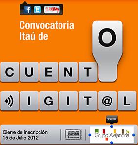 Itaú cultural invita a participar de la 2º Edición de su convocatoria de cuento digital