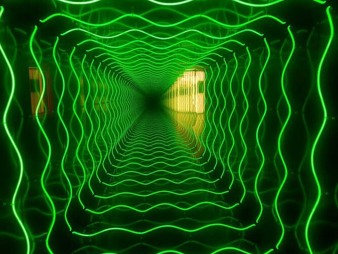 Iván Navarro en el MACBA