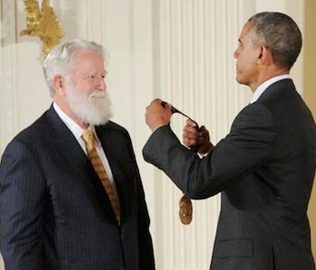 James Turrell, premiado en la Casa Blanca