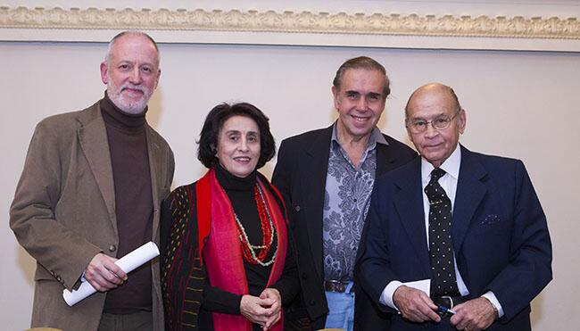 José Alberto MArchi, Gracia Cutuli, Alfredo de la María y Alberto Robredo