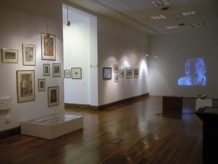 Sala del Museo Provincial de Bellas Artes de Salta