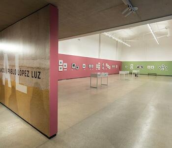 Lázaro Blanco y Pablo López Luz en la Fundación Larivière