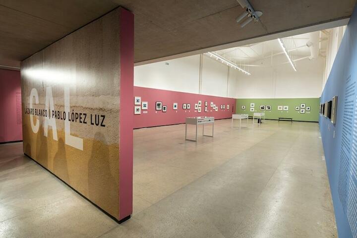 Lázaro Blanco y Pablo López Luz en la Fundación Larivière