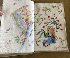 Libros textiles de Stella Benvenuto