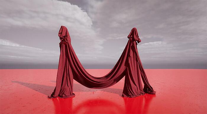 Aura Gallery, Estampas del monte la doble antígona. Sección Next