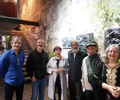 Cristian Mac Entyre, Roger Mac Entyre, María José Herrera, Julián Althabe, Jorge Curatella y Liliana Crenovich