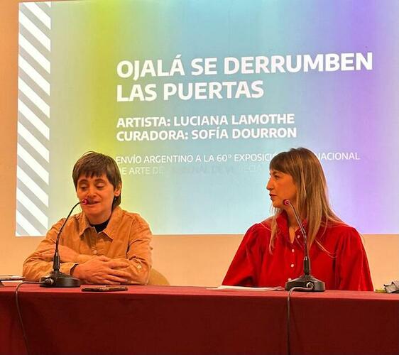 Luciana Lamothe a Venecia