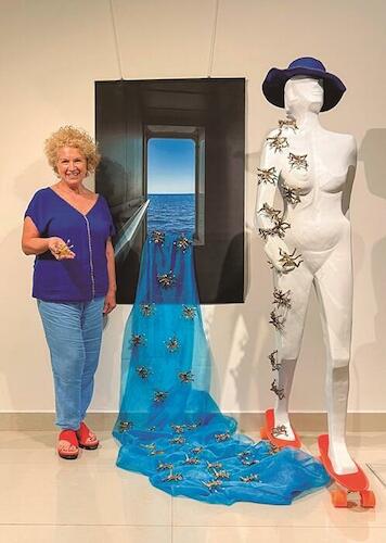 Lucy Mattos en la exposición Personal Structures 2026