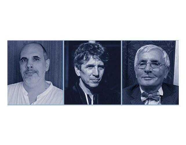 Marcos Franciosi, Pablo La Padula y Esteban Tedesco