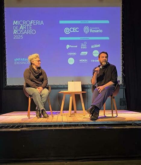Presentación del libro de Leo Meyer de Almacén arte contemporáneo edita