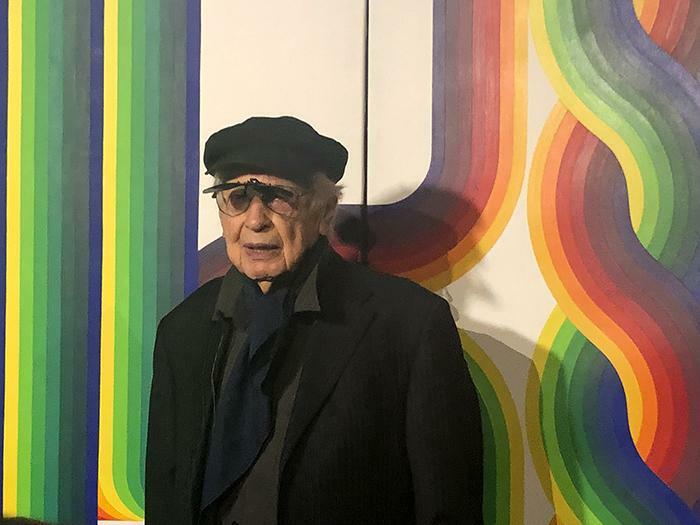 Julio Le Parc en "La gran Marcha"