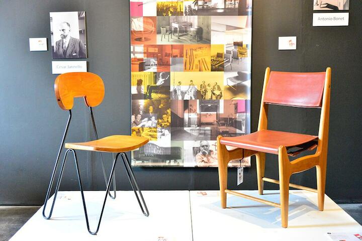 Silla W 1947 Cesar Janello | Silla Solana diseño de Antonio Bonet para la Hosteria La Solana del Mar Uruguay