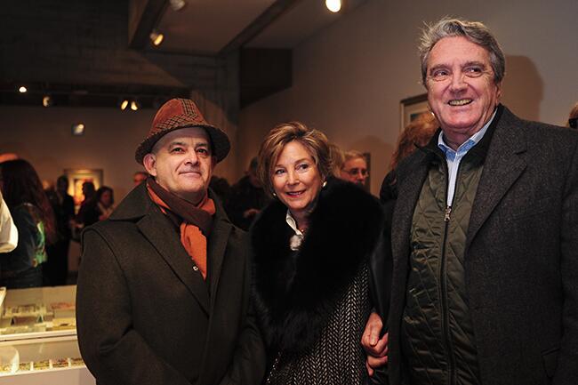 Julio Sánchez, Marcela Costa Peuser y Nacho Garrido