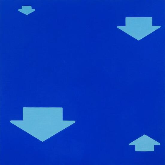 Gilda Picabea. Sin título. 2023. Óleo sobre tela. 51 x 51 cm. 