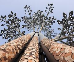 Arbórea Magna de Nicola Costantino en el Parque de Innovación. Cortesía GCBA - FOTO: Felipe Bozzani